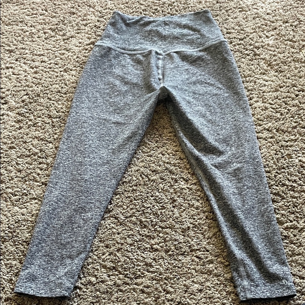 Beyond Yoga Heather Gray Leggings